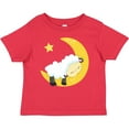 thumbnail image 3 of Inktastic Cute Sheep, Sleeping Sheep, Moon, Stars, Sleepy Boys or Girls Baby T-Shirt, 3 of 5
