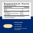 thumbnail image 5 of GNC Triple Strength DHA 1000 Omega 3 Supplement, Supports Brain Development & Healthy Vision, 45 Softgels, 5 of 6