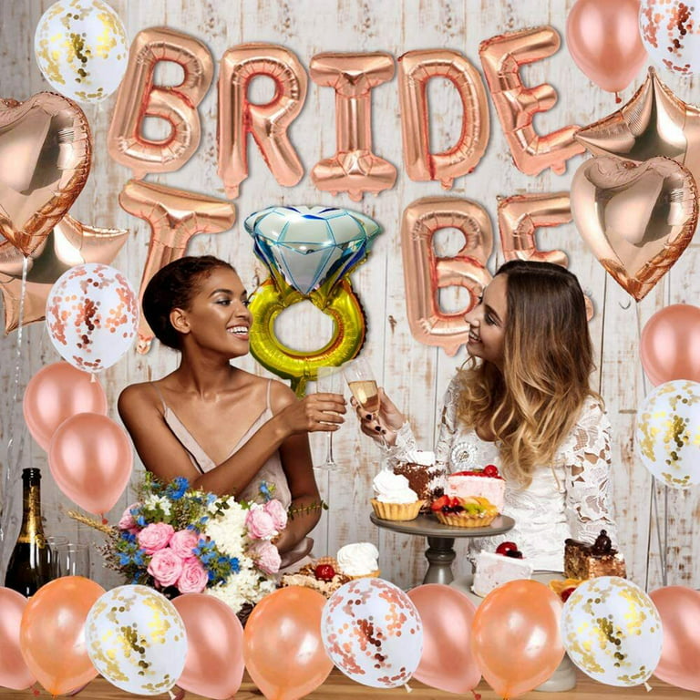 Bride To Be Decoration Set Complete Combo Kit Bridal Shower/Bachelorette