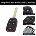 thumbnail image 4 of Unique Bargains 5 Buttons Keyless Entry Remote Fob Key Shell Case for Honda Odyssey 2011-2013, 4 of 7