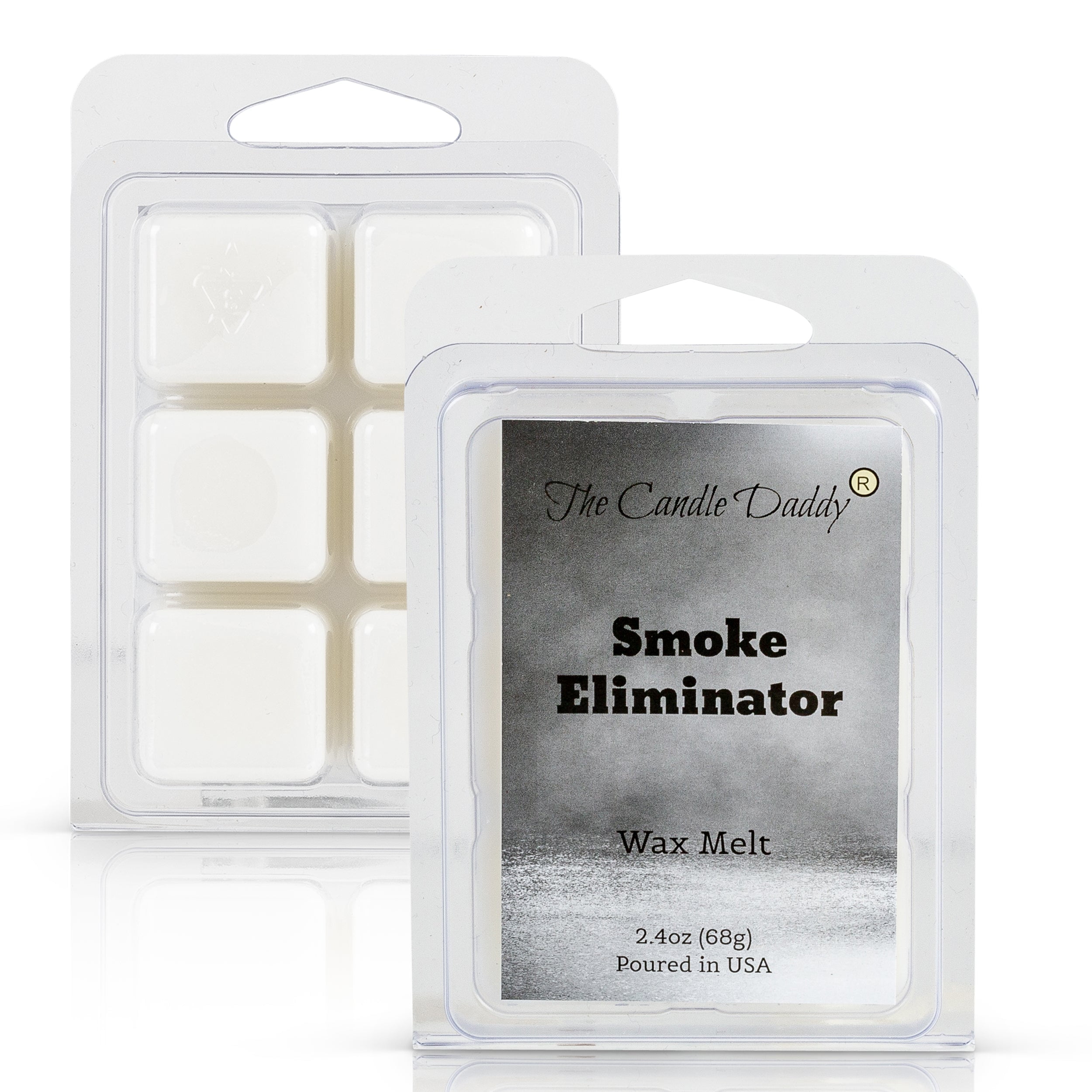 5 Pack - Smoke Eliminator Scented Wax Melt Cubes - 2 Oz x 5 Packs = 10 Ounces