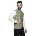 thumbnail image 4 of Atasi Block Party Wear Jacket For Men Printed Casual Jackets Elegant Wedding Jacket-Small, 4 of 6