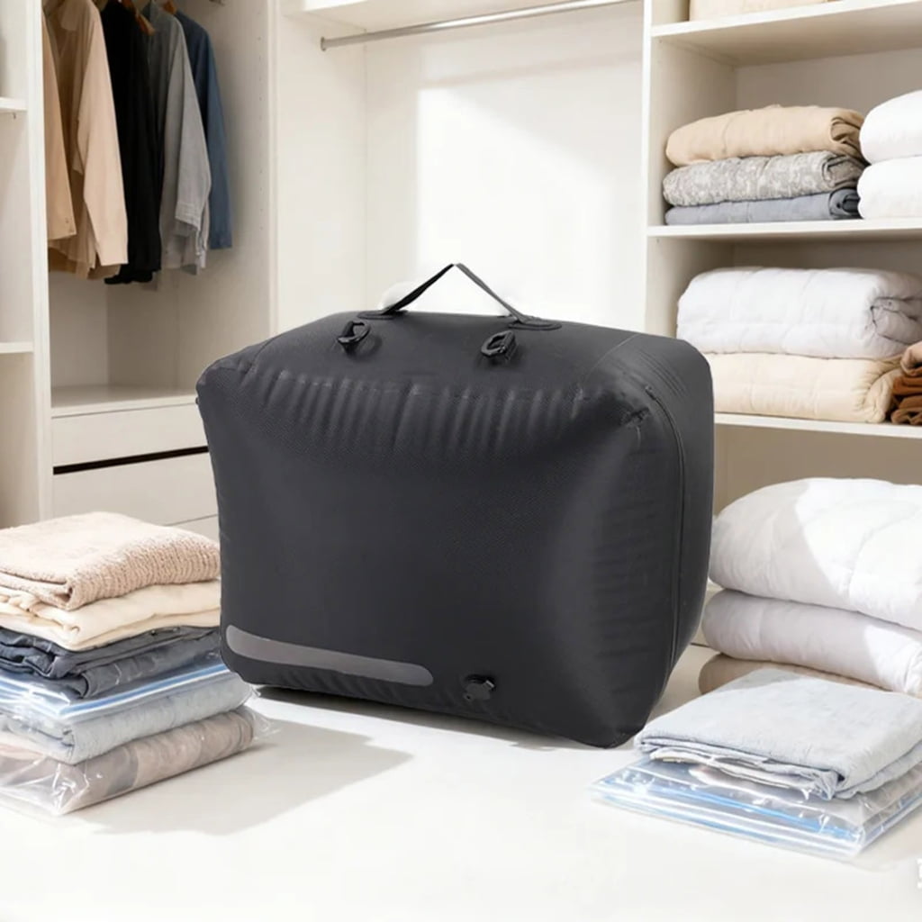 MOMOJIA Practical TPU Vacuum Compression Storage Bag 41L Manual Roll Air Out Design For Luggage Space Saving
