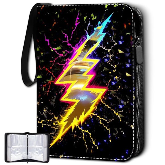 Carpeta para cartas coleccionables ShrewdYuya de 440 bolsillos, impermeable, PU