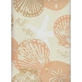 thumbnail image 6 of Coral Batik Shells Tablecloth Zippered Umbrella Multi-Color Benson Mills (60 Round Umbrella), 6 of 6