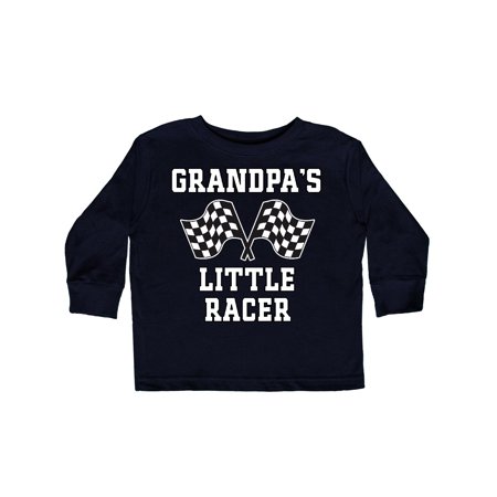 

Inktastic Grandpa Little Racer Car Racing Gift Gift Toddler Boy Girl Long Sleeve T-Shirt