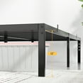 thumbnail image 7 of Yiwa Industrial Full Size Bed Frame, Metal Platform Bed Frame, No Box Spring Needed, 7 of 7
