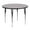 Gray, variant on Flash Furniture 48'' Round Oak Thermal Laminate Activity Table - Standard Height Adjustable Legs