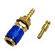 thumbnail image 2 of Scienceny Conexión rápida hembra de 6mm para soldadoras Kemppi Uni Mig Ra Zor hembra rápida Materiales de construcción azul, 2 of 6