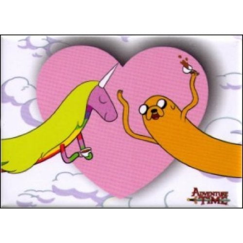 Adventure Time Rainacorn And Jake Magnet