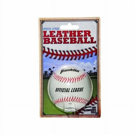 Franklin Sports Leather Baseball - 1534