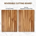 thumbnail image 2 of PIONEERWORKS Extra Large Wood Cutting Board, 24 x 18 x 1.1 Inch with Juice Grooves & Handles for Meat, Cheese & Vegetables, Kitchen Butcher Block, 2 of 8