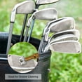 thumbnail image 5 of Uxcell Golf Club Groove Sharpener 6 Heads Club Cleaning for Golf Irons Wedges, Gold, 5 of 5
