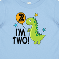 thumbnail image 4 of Inktastic 2nd Birthday Dinosaur 2 Year Old Boy Boys or Girls Baby T-Shirt, 4 of 5