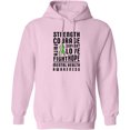 thumbnail image 2 of Inktastic Mental Health Awareness Strength Support Love Adult Hoodie Sweatshirt, 2 of 4
