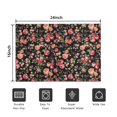 thumbnail image 5 of Pioneer Flower Floral Print Pattern Door Rugs,Washable Non Slip Door Mats Indoor,Decorative Door Mats,Entry Mat Indoor for Entrance,Bedroom,Kitchen,Bathroom,16"x24", 5 of 6