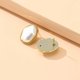 thumbnail image 4 of HomeKingdee Women's Fashion Pearl Stud Earrings - Alloy Multicolor Faux Pearl Earrings for Gift and Jewelry Accessories, 4 of 5