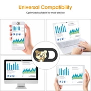 Laptop Camera Cover Slide-6 PCS,Cute Dog Webcam Cover Slide for Laptop,Tablet, Cell Phone,Computer,PC,MacBook,iMac,iPad and More Device,Cute Pattern Web Cam Privacy Cover to Protect Your Privacy