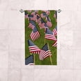 thumbnail image 6 of Dreamtimes Patriotic America Flag on Grass 2 Sets Hand Towels Soft Fingertip Towel for Bathroom Kitchen 14"x28", 6 of 6