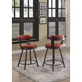 thumbnail image 2 of Topline Home Furnishings Counter Height Swiveling Chair, 2 of 5