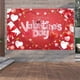 thumbnail image 4 of Fondo para el Día de San Valentín con pancarta de corazones, decoración para fiestas, fondo fotográfico para el Día de San Valentín, 71 x 43,3 pulgadas., 4 of 5