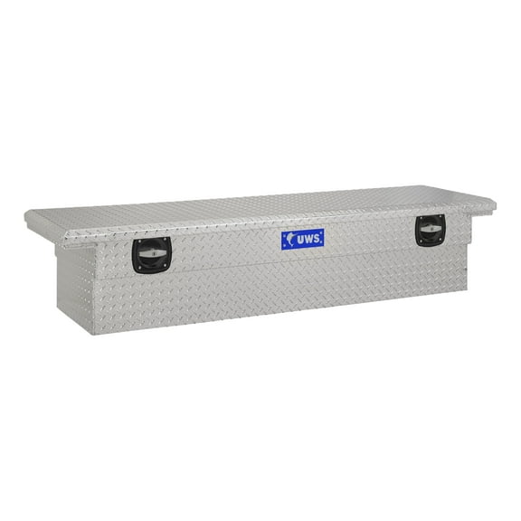 UWS EC10021 Secure Lock 72-Inch Heavy-Wall Aluminum Truck Tool Box with Low Profile, RigidCore Lid