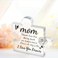 thumbnail image 3 of Nsxcdh Acrylic Block Puzzle, Personalized Gift, Acrylic, 4.7x3.7 In, Anniversary Decor, Shatterproof, Home, 3 of 5