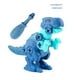 thumbnail image 4 of Tholdsy Destornillador de juguete de montaje de animales para niños, taladro eléctrico, juguetes de combinación de tornillos de plástico Juguetes de construcción Azul, 4 of 6