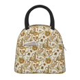 thumbnail image 2 of Haiem Indian Paisley Printed Lunch Bag Women, Lunch Box Lunch Bag for Women, Small Leakproof Cute Lunch Tote Large Capacity Reusable Insulated Cooler Lunch Container, 2 of 6