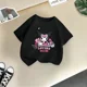 thumbnail image 3 of Camiseta de algodón de verano para niños de Kulomi, divertida camiseta de dibujos animados de Sanrio para niño y niña, camiseta informal de moda para bebé, ropa para niño, 3 of 5