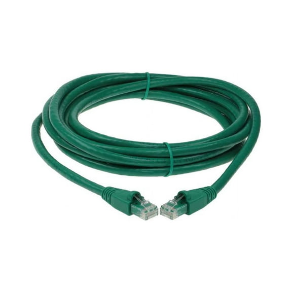 SF Cable Cat6A UTP Ethernet Cable, 15 feet - Green