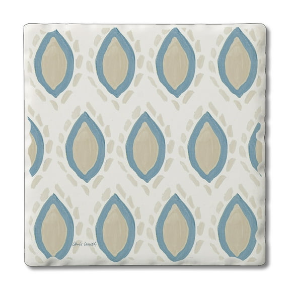 Thirstystone Coastal Flare Tumbled Tile Stone Coaster Create Your Own Set