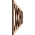 thumbnail image 3 of Ekena Millwork 46 3/4"W x 10"H x 3/8"T Wolford Fretwork Moulding, Red Oak, 3 of 13