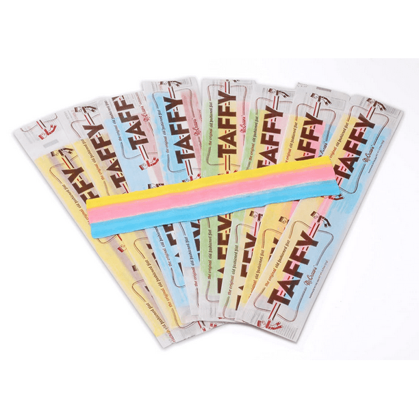 Mccraw S Giant Flat Taffy 24 Pack Classically Delicious Walmart Com