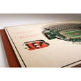 thumbnail image 4 of Cincinnati Bengals 17'' x 13'' 5-Layer StadiumViews 3D Wall Art, 4 of 5
