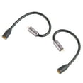 thumbnail image 3 of Cable MMCX A 2 Pines De 0,78 Mm, Sonido Sin Pérdidas, Resistente A La Desconexión, Conveniente Cable Adaptador De Auriculares Pequeños Plug And Play Para ZS5 Para AS06 Para V20, 3 of 7