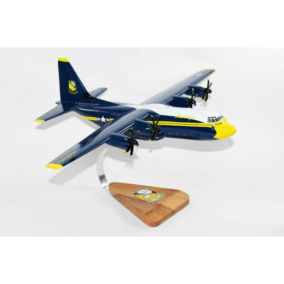 Lockheed Martin® C-130J, Blue Angels (170000), Mahogany 1/74 (21) Scale Model