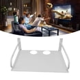 thumbnail image 1 of Durable Space Aluminum Wall Mounted Projector Shelf with Rounded Edges for Router TV Box DVD Player Cable Box, 1 of 8