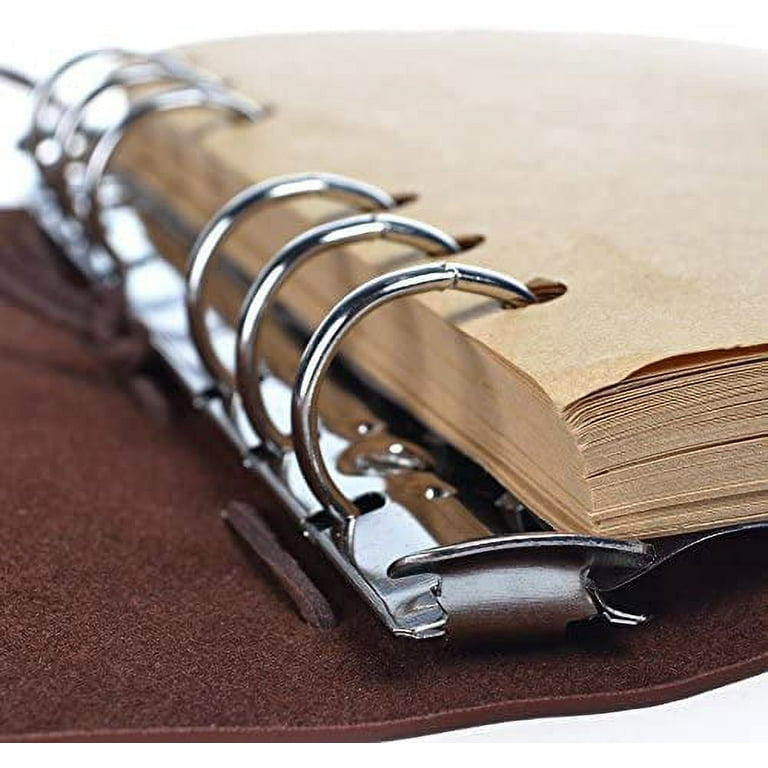 Buy Leather Journal Bound Notebook Personalized A5 Leather Sketchbook,  Large Blank Scrapbook Journal Cover for Men, Small A6 Travel Journal Online  in India 