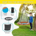 thumbnail image 4 of SkyBound Saucer Tree Swing for Kids, Outdoor Flying Swing for Adult Support Up to 600lbs, 4 of 8