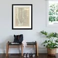 thumbnail image 3 of Art.com New York City Map Art Print by Wild Apple Portfolio, Black Frame Wall Art, 32" x 40", 3 of 5