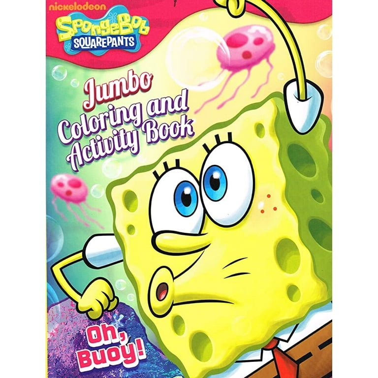  SpongeBob SquarePants Coloring and Activity Book Set