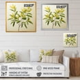 thumbnail image 4 of Designart "Minimalistic Green Leaves" Leaves Floater Framed Wall Decor, 4 of 5