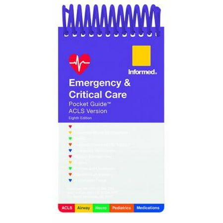 Emergency Amp Critical Care Pocket Guide Acls Version