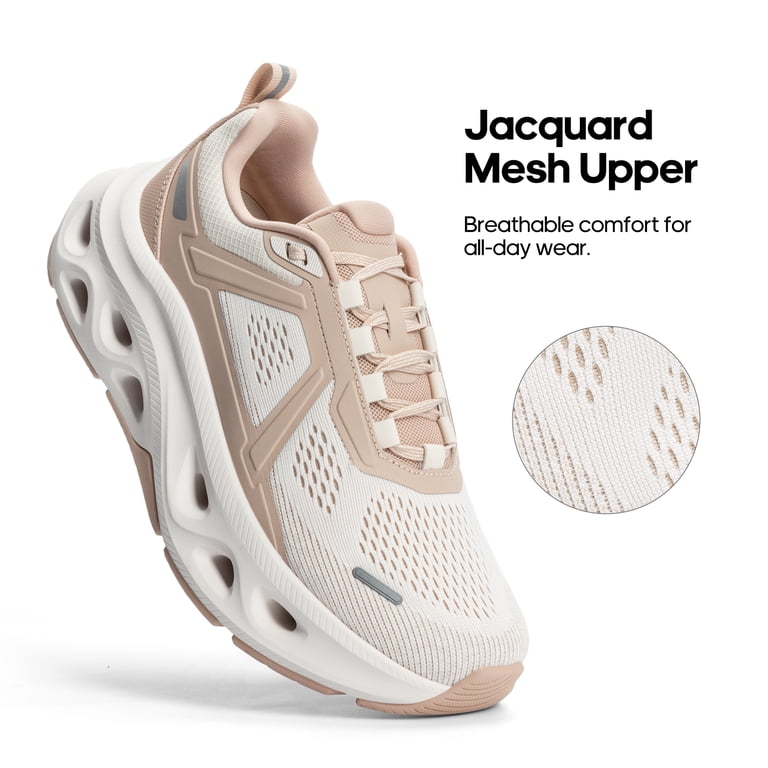 NORTIV 8 Women's Walking Shoes Comfortable Running Tennis Sneakers
