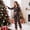 1-Black, variant on PatPat Christmas Pajamas Family Matching Women Cardigan Long Sleeve Button Down 2 Piece Top & Pants PJs Set Gingerbread Holiday Sleepwear with Socks, Black, M