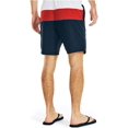 thumbnail image 3 of Nautica Mens Standard Sustainably Crafted 8 Swim Short Large Navy, 3 of 4