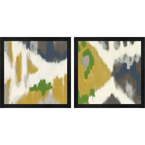 Great Art Now Vivid by Rita Vindedzis, 2 Piece Framed Art Set Each 13"W x 13"H