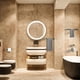 thumbnail image 4 of Turs Juego De Accesorios De Baño De 4 Piezas Juego De Soporte Para Barra De Toalla De Oro Cepillado Y Negro Juego De Accesorios De Baño De Acero Inoxidable Montado En La Pared, 4 of 4