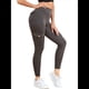 thumbnail image 3 of Leggings de Entrenamiento con Bolsillos para Mujer, Leggings de Levantamiento de Glúteos Ocultos, Pantalones de Yoga para Gimnasio. Gris Oscuro XXL, 3 of 8